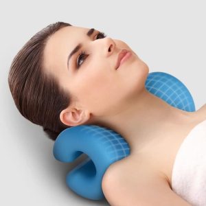 Cervical Neck Traction Stretcher Device - Neck Pain Relief Pillow