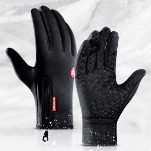 Heated Winter Warm Snow Gloves For Men And Women - Thermal And Waterproof