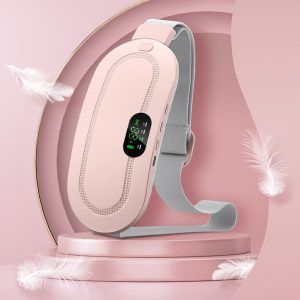 Portable Massaging Heating Pad For Menstrual Cramps - Period Pain Relief