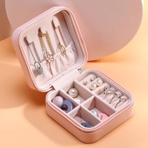 Travel Jewelry Case - Small Organizer Box