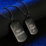 Couple Necklace Set - Matching Chains For Couples - Image 3