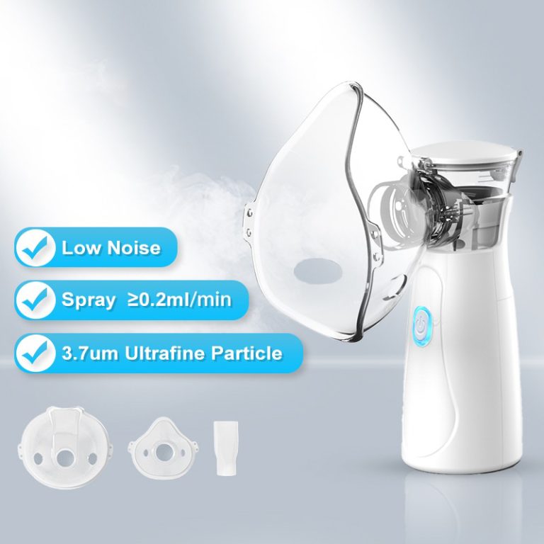 Most Expensive Inhaler Portable Mesh Nebulizer Ultrasonic Machine – Rechargeable And Battery ...