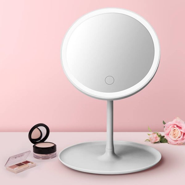 Vanity Mirror For Makeup With LED Lights - Light Up Cosmetic Table Mirror - Image 3