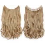 Halo Curly Hair Extensions - Ladies Hair Pieces For Women - Image 2