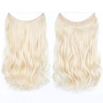 Halo Curly Hair Extensions - Ladies Hair Pieces For Women - Image 4