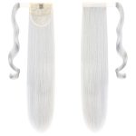 Ponytail Hair Piece Extensions - Clip In Curly Fake Pony Tail - Image 24
