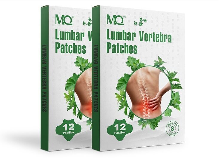 Lower Back Lumbar Spine Pain Relief Treatment Patches For Backache & Sore Back