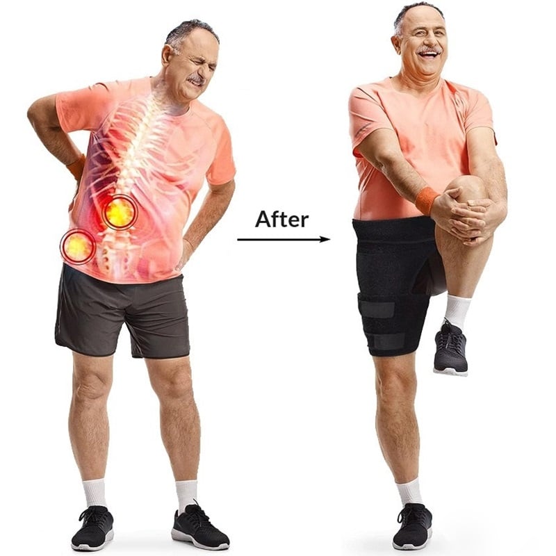 Sciatica Nerve Joint Pain Immediate Relief Treatment & Therapy - Hip Pain Support Brace