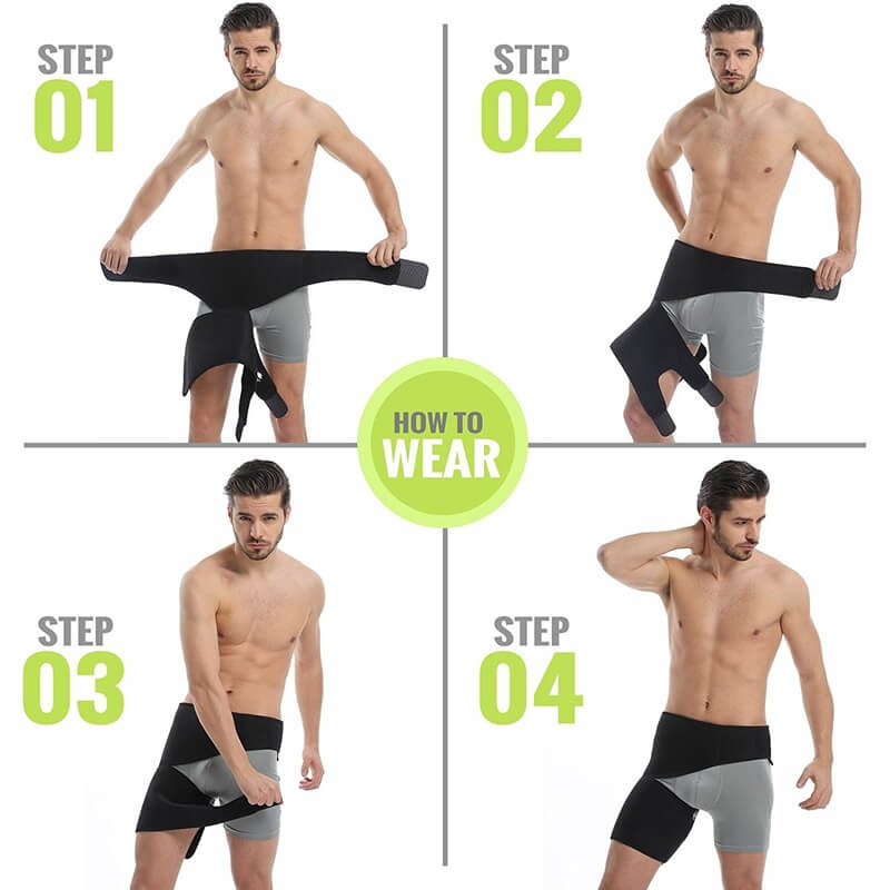 Sciatica Nerve Joint Pain Immediate Relief Treatment & Therapy - Hip Pain Support Brace