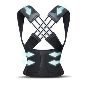Back Support Brace Posture Corrector - Improve Bad & Poor Posture For Men & Women