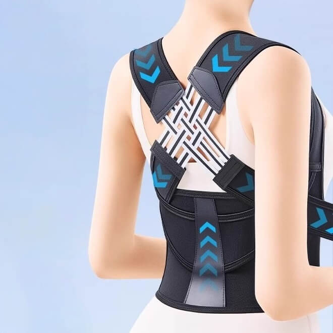 Back Support Brace Posture Corrector - Improve Bad & Poor Posture For Men & Women