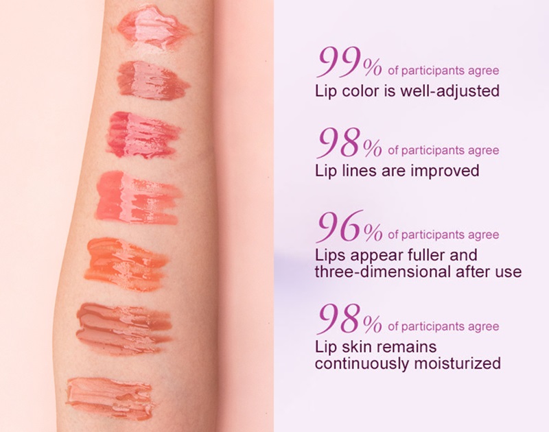 Lip Plumper Gloss - Shine Lip Oil & Lipstick Set Long Lasting For Glossy Lips