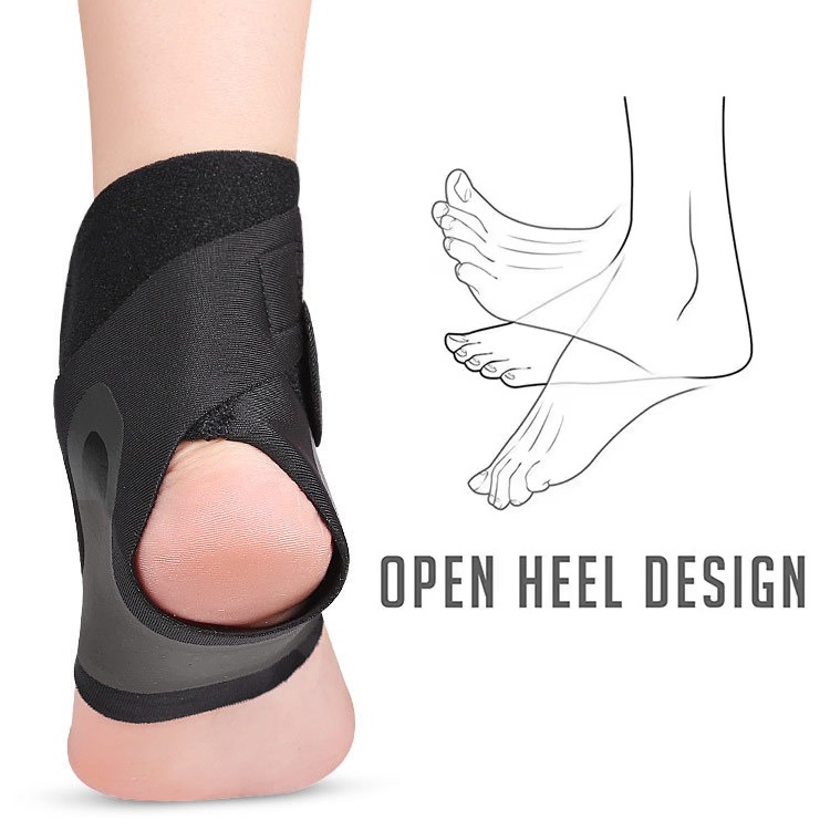 Ankle Support Brace & Compression Sleeve For Sprain - Achilles Tendon Stabilizer Wrap