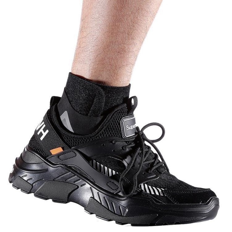 Ankle Support Brace & Compression Sleeve For Sprain - Achilles Tendon Stabilizer Wrap