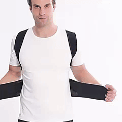 Back Support Brace Posture Corrector - Straightener Belt For Bad & Poor Posture
