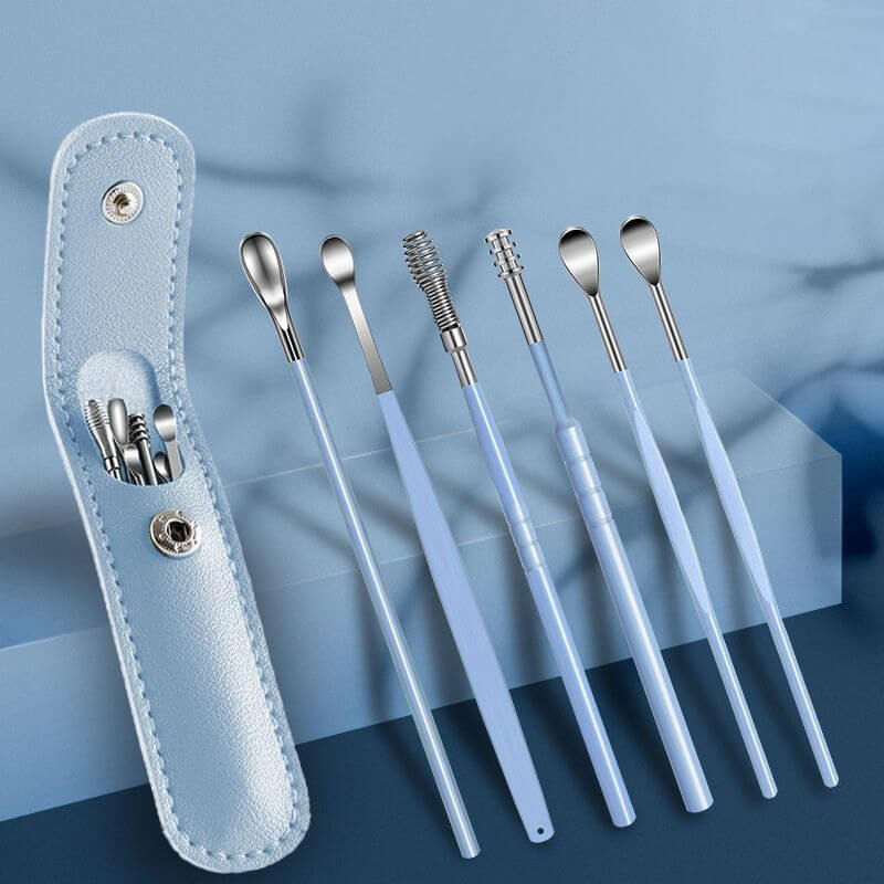 Ear Wax & Cerumen Removal Kit - Ear Dirt Remover & Impacted Earwax Cleaner