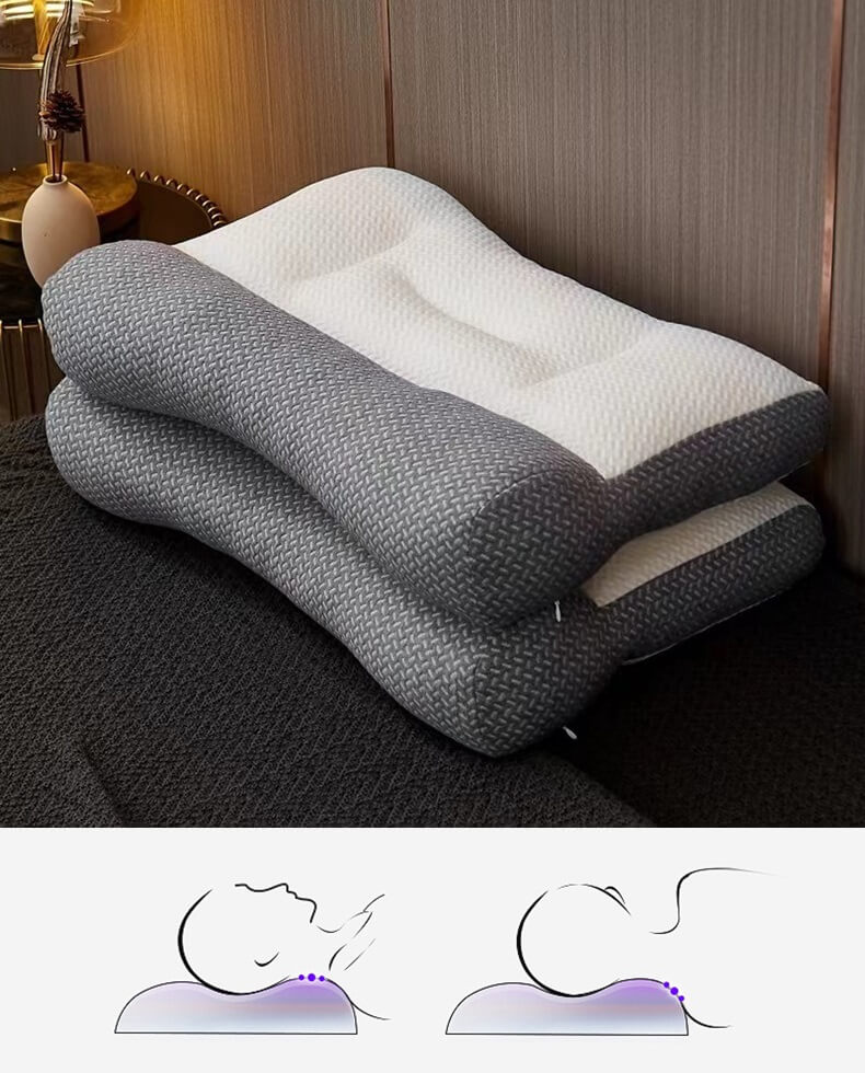 Top Rated Cervical Support Pillow For Back And Side Sleepers With Sore Neck Pain Problems