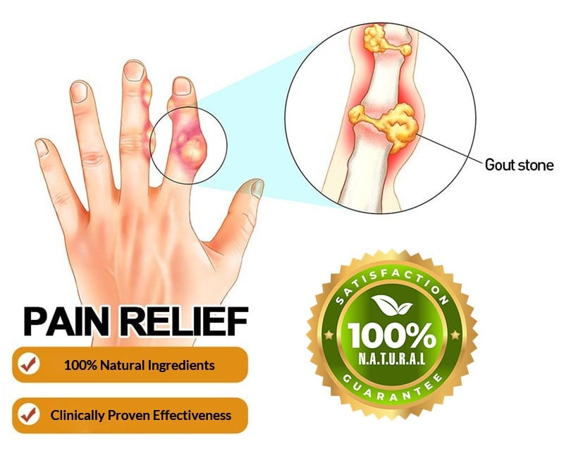 Gout & Pseudogout In Foot Disease Treatment - Immediate Pain Relief In Feet Knee Ankle Hand