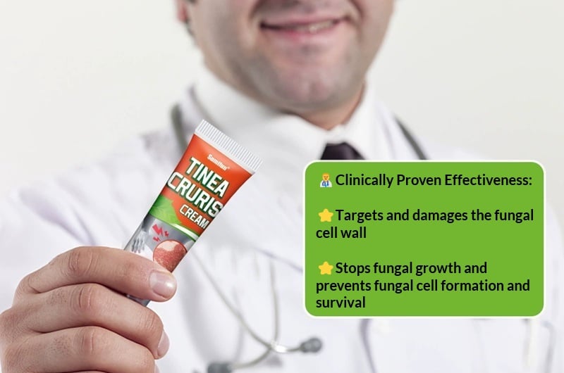 Jock Itch Antifungal Cream Treatment For Tinea Cruris