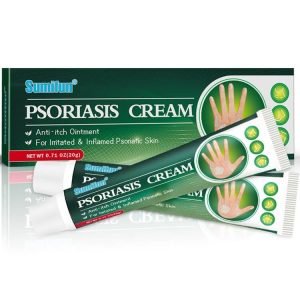 Plaque Psoriasis Rash Treatment On Scalp Face Hand Feet - Anti Itch & Scratch Skin Cream